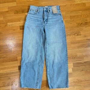 Madewell Perfect Vintage Wide-Leg Crop Jean